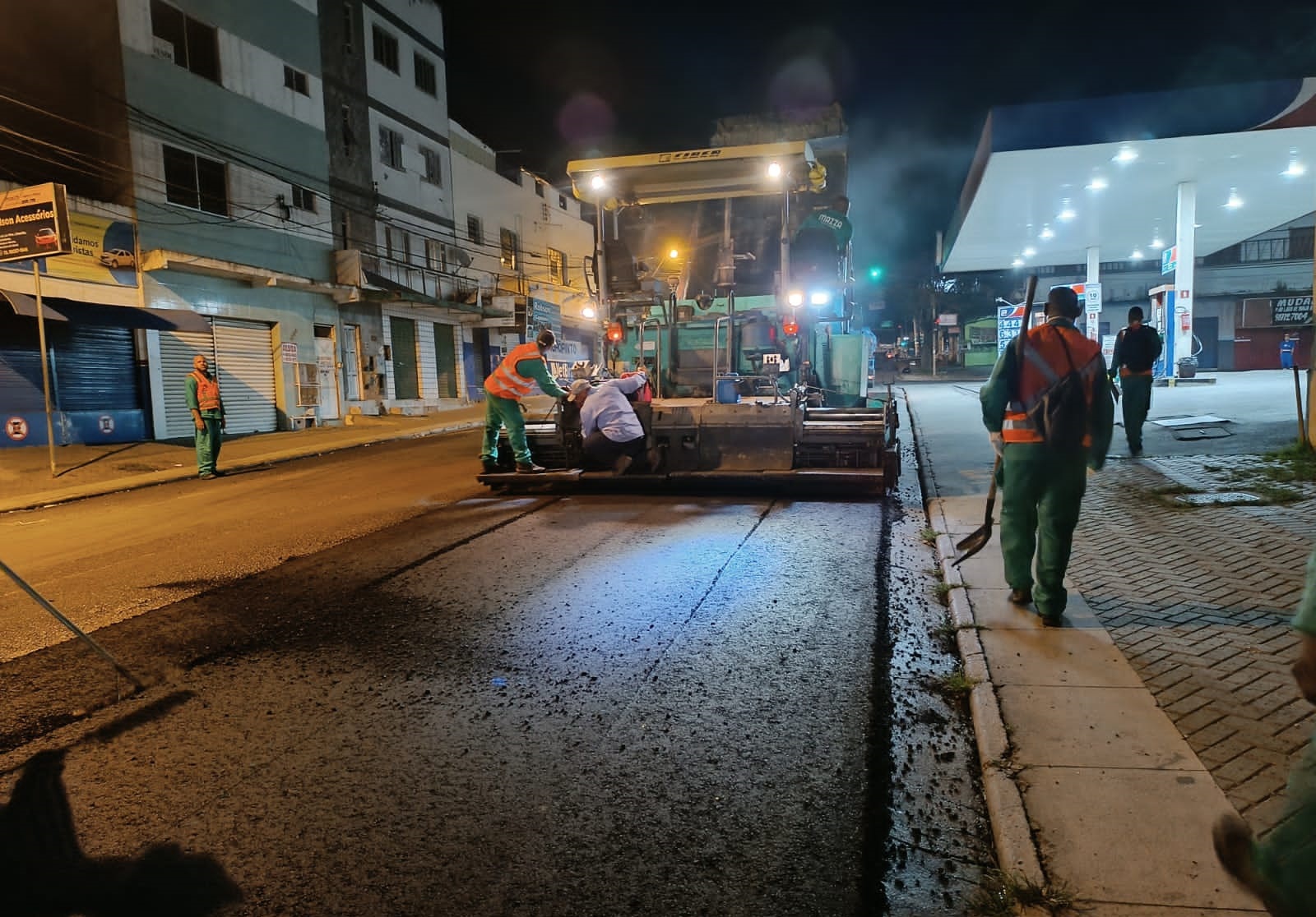 Iniciado Recapeamento Asf Ltico Da Avenida Senhor Dos Passos